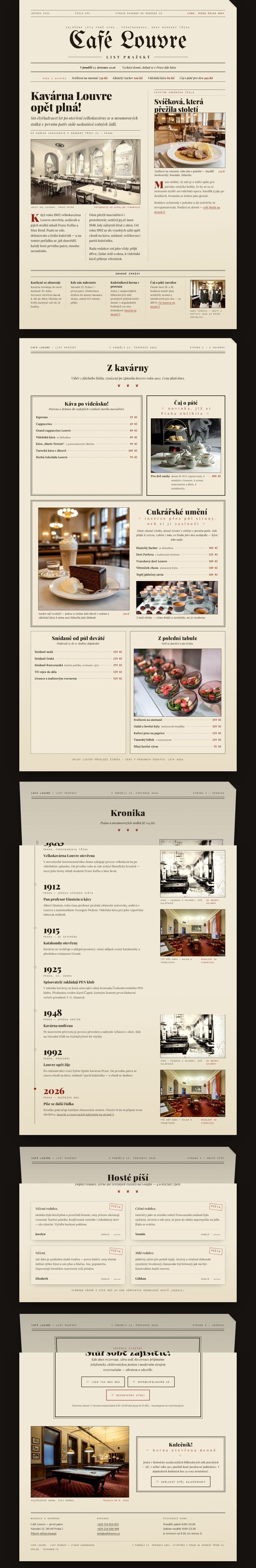 Café Louvre — kavárna